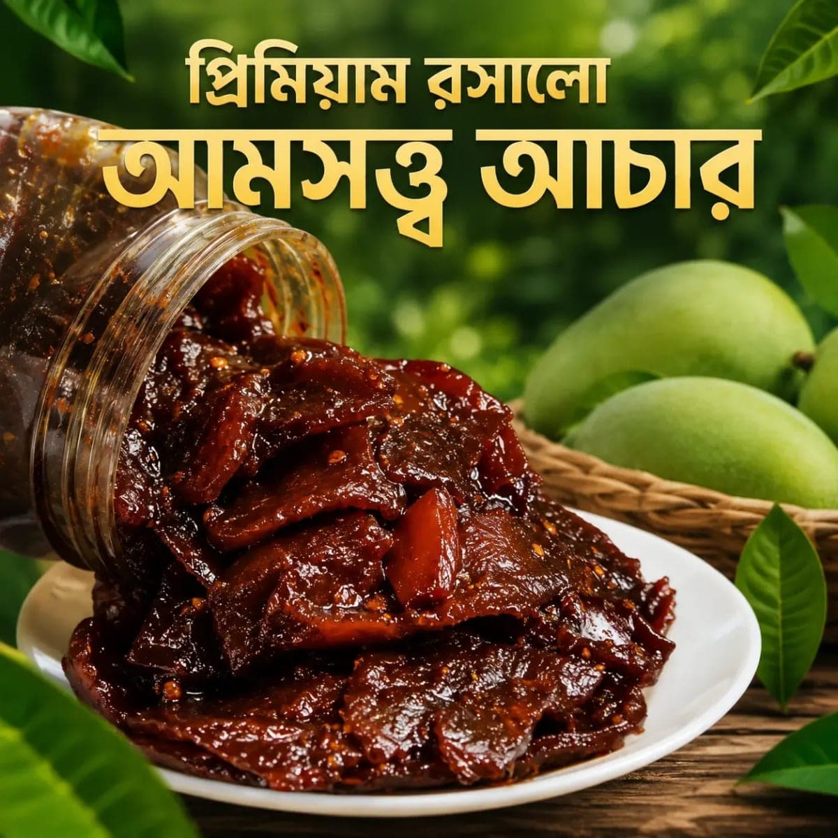 হোমমেড আমসত্ত্ব আচার (500g)